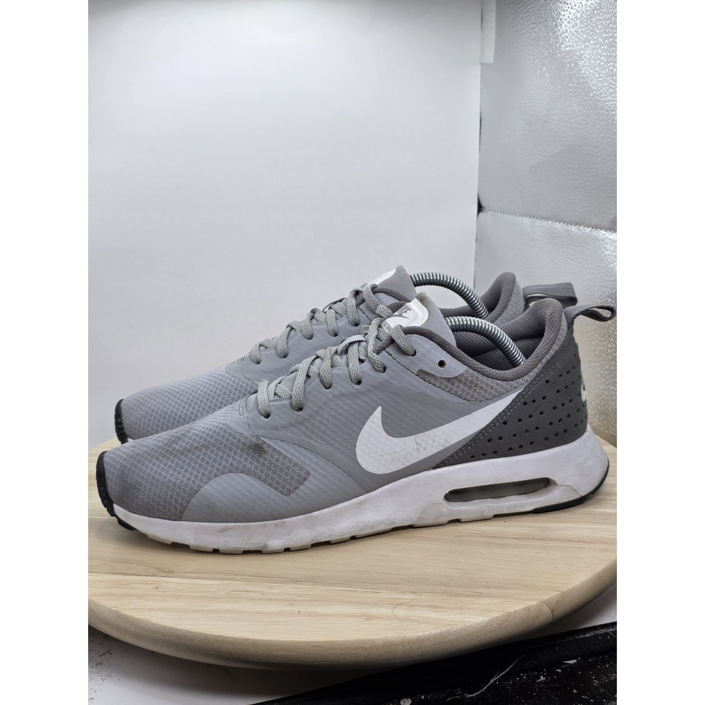 Mens Size 10 - Nike Air Max Tavas 705149-007 Running Shoes Gray White Sneakers